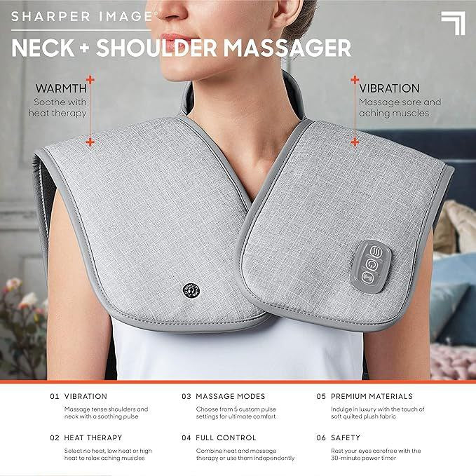 Masajeador Flexible De Cuello Y Hombro